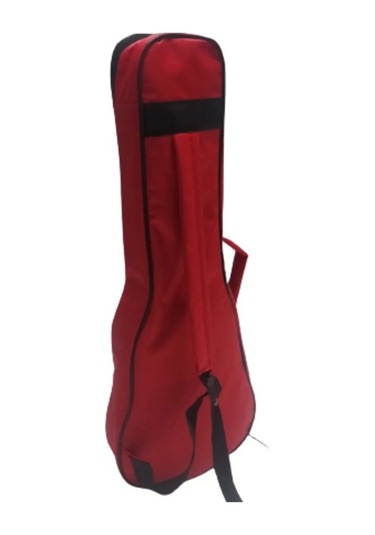Concert Ukulele Kılıfı Softcase Taşıma Çantası Kırmızı