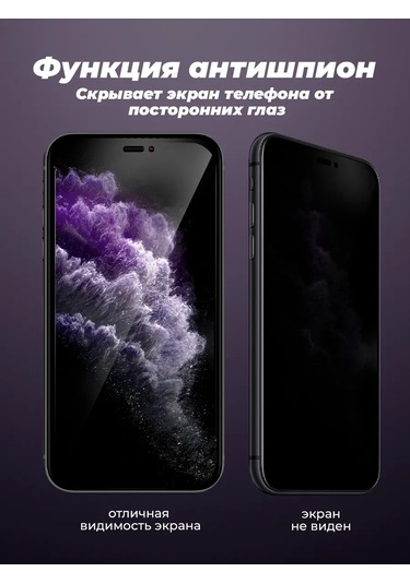 Amfox iPhone Uyumlu 11/xr İçin Spy Shield Koruyucu Cam 3'lü Paket 432740516