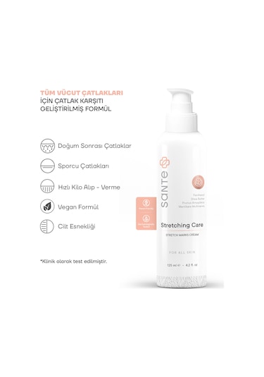 Sante Plus Vücut Çatlak Kremi 125 ML