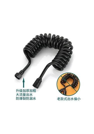 Skycity 304 Çelik Tuvalet Spreyi Seti: Siyah Sprey + 1.5m Genişletilebilir Boru, Ev İçin Konfor Ve Kolay Kullanım, Dayanıklı Malzeme