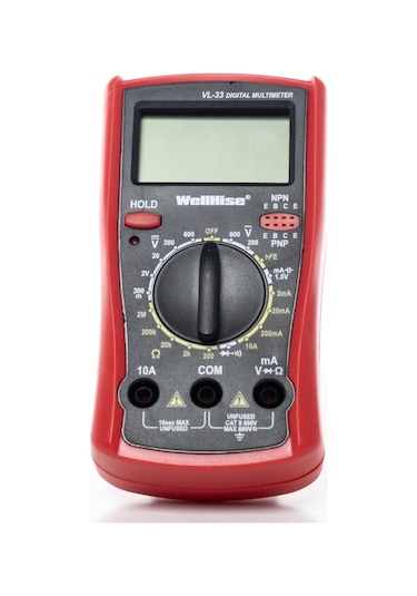 Wellhise Vl-33 Digital Multimetre Ölçü Aleti Avometre N11.284