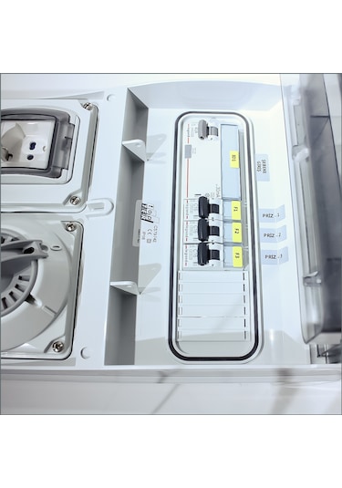 Novsen Ip66 Kombinasyon Panosu 2 Ad. Schuko 16a, 1 Ad. 3x16a Kilitli P.
