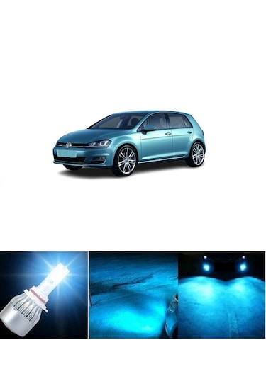 Volkswagen Golf 7 Buz Mavisi Led Xenon Sis Farı Ampulü H11 8000k
