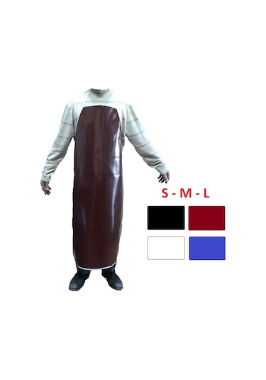 Mutfak Kasap Iş Işçi Bulaşık Önlüğü Pvc Önlük 4 Ayrı Renk 3 Beden