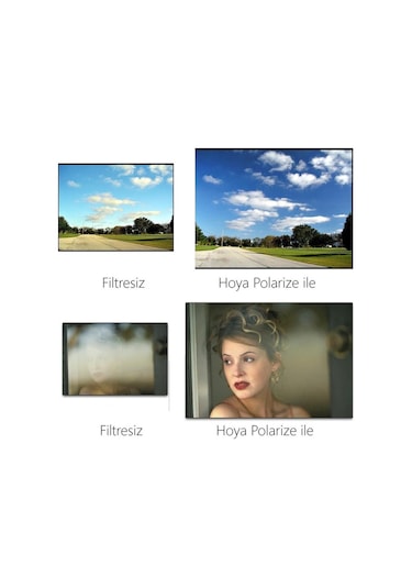 Hoya 46 MM CIR-PL Slim Polarize Filtre