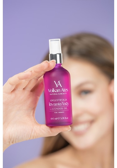 Volkan Ates Natural & Beauty Lavandula Angustifolia Saf Lavanta Yağı Sprey 100 Ml