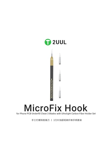 2uul Da12 Microfix 3 Bıçaklı Karbon Fiber Set