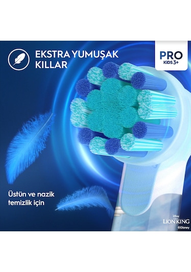 Oral-B Vitality Pro Lion King Özel Seri Çocuklar İçin Şarj Edilebilir Diş Fırçası