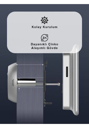 Dp2 2k Akıllı Kapı Dürbünü 2k ,dokunmatik Ekran, Pır Algılama, Çift Yön Görüşme, Microsd/cloud