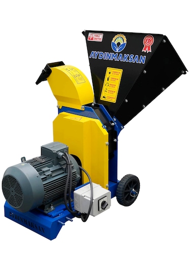 Aydınmaksan Mdo-009e 7,5 Kw Mobil Elektrikli Dal Öğütme Makinesi