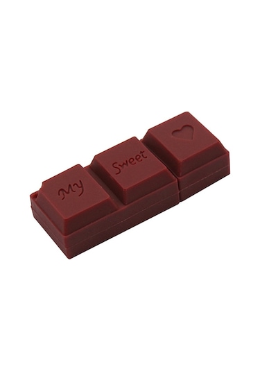 Microdrive 128gb Usb 2.0 Yaratıcı Çikolata Usb Flash Sürücü
