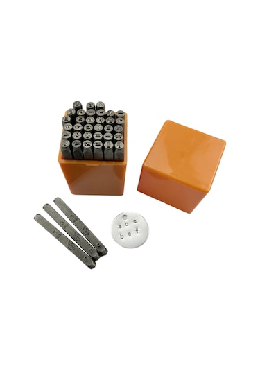 Suntek Kil Deri Plastik Leathercraft Disk Için 36 Adet Rakamlar