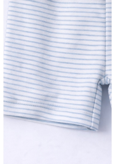 For My Baby Basic Bebek Şortlu Takım Mavi1