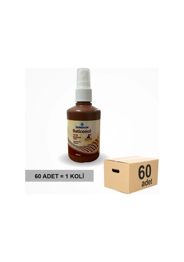 Dermosept Sprey Batikon 100ml - 60 Adet