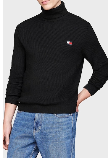 Tommy Jeans Erkek Kazak Dm0dm19434 Bds Siyah Siyah Tommy Jeans Erkek Kazak Dm0dm19434 Bds Siyah Siyah