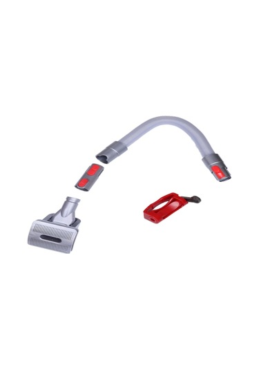 Hfambition Köpek Tüy Temizleme Aleti, V11 V10 V8 V7 V6 Süpürgeler İçin Uyumlu, Hızlı Kurulum, Esnek Hortumlu Fırça Aksesuarı