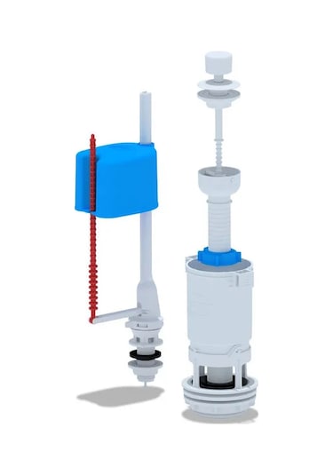 Anı Plast Klozet Tankı Bağlantı Seti, Alt Bağlantı G 1/2" Rakorlu 372004024