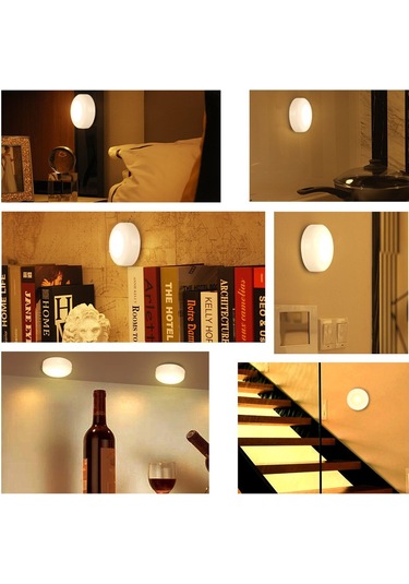 Yifomall Küçük Gece Lambası: 3 Renkli Buz Topu Desenli, Infrared Kumandalı, Işık Ayarı Ve Zamanlama Fonksiyonlu, Duvar Montajlı, 6 Ledli, 2 Kumanda İle, Ticari Satış İçin Diğer