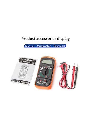 Yunboo Xl830l Sarı Dijital Multimetre: Elektrikçi İçin Yüksek Hassasiyetli Akım, Gerilim, Direnc Ölçer - Pil İle Teslim