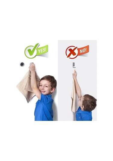 Besthome1 8'lik Banyo Kancaları: Abs Malzeme, Yumuşak Silikon Klem, Kolay Kurulum Yapıştır/sıkma - Bej Gümüş Gümüş