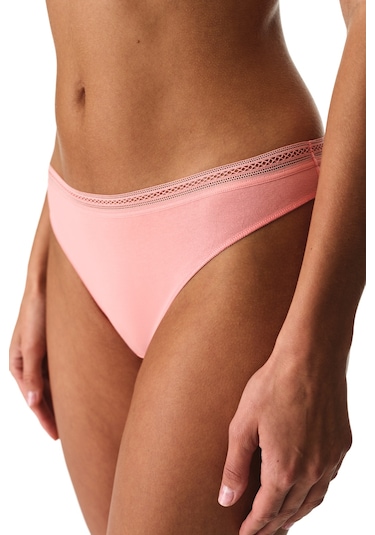 Penti Pembe Easy Pamuklu Trim Brazilian Külot