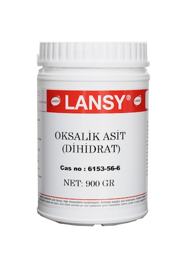 Lansy Oksalik Asit (Dihidrat) 900 G