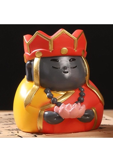 Suntek Küçük Figür Heykel Koleksiyon Reçine Süsleme 6x6x6,3 Cm