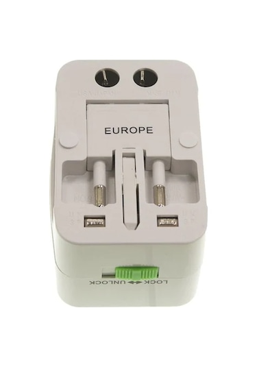 SpeedUF Universal Çoklu Fiş Priz Adaptörü Dönüştürücü