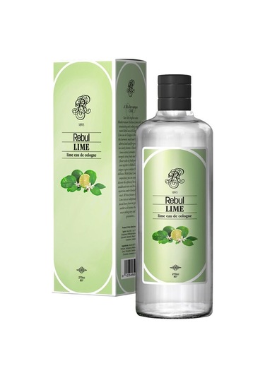 Rebul 80 Derece Lime Kolonya Cam Şişe 270 ML