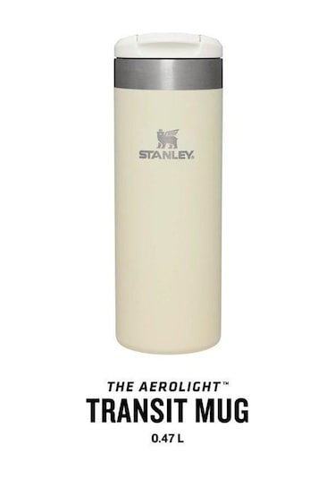 Stanley The AeroLight Transit 0.47 L Termos Bardak Krem