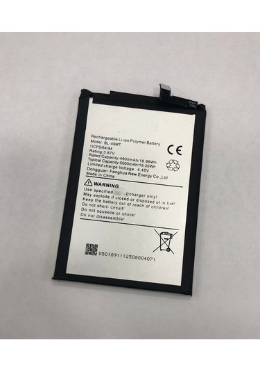 Tecno Camon 19 Pro Cı8n Batarya 5000 Mah