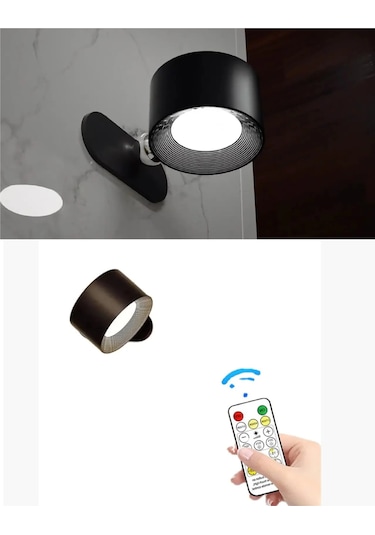 Uzaktan Kumandalı Duvar Lambası Usb Şarjlı 360 Dönebilen Manyetik Esnek Askılı Okuma Lambası Çok Renkli Uzaktan Kumandalı Duvar Lambası Usb Şarjlı 360 Dönebilen Manyetik Esnek Askılı Okuma Lambası Çok Renkli