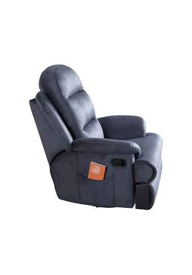 Lena Tekli Koltuk Rehome Lena Tv Koltuğu 85x97x110 Cm Füme