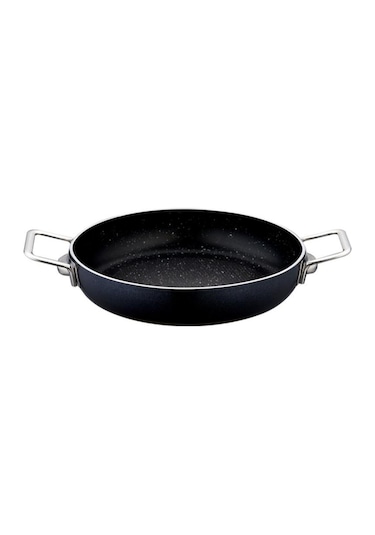 Zest Gusto Granit 18cm Yumurta Sahan siyah