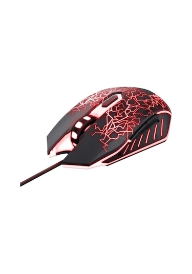 Trust 24752 Basic Gaming Mouse + Mousepad, Rgb, Siyah 24752