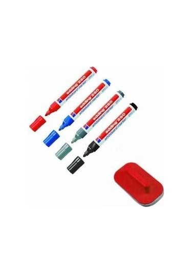 YAZI TAHTASI KALEMİ EDDİNG 260 - 4 RENK + SİLGİ