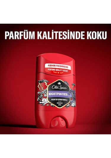 Old Spice Night Panther 48H Erkekler Stick Deodorant 50 ML
