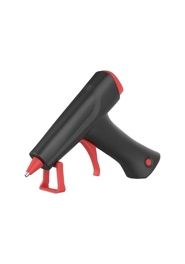 Honeybeeshop Siyah 2600mah Kablosuz Sıcak Tutkal Tabancası Taşınabilir Şarj Edilebilir Lityum Pil Dıy El Sanatları Okul Projeleri