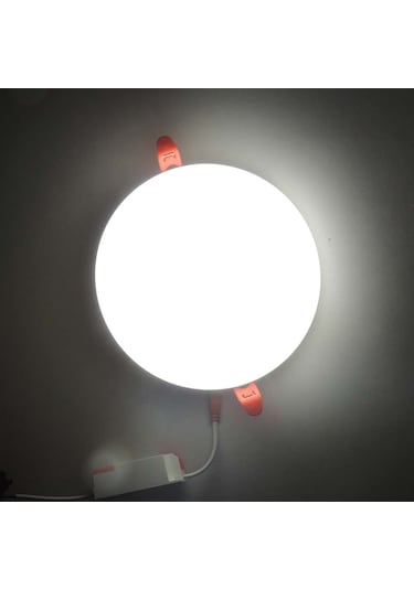 Yüksek Lümenli 18 Watt Ayarlı Sıva Altı Panel Led Armatür Beyaz