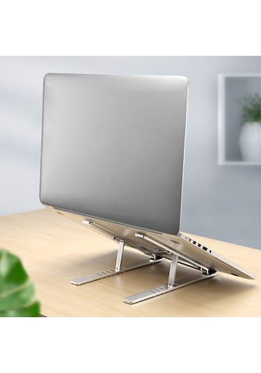 Alüminyum Katlanabilir Ayarlı Dizüstü Laptop Notebook Standı