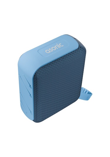Asonıc As-03 Mavi Bluetooth Destekli 5w 1200mah Type-c Speaker