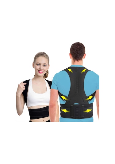 Ankaflex Duruş Düzeltici Dik Duruş Korsesi Omuz Bel Sırt Korsesi