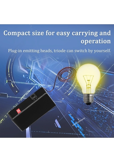 Createtech Çok Fonksiyonlu Yüksek Frekanslı Emp Jeneratörü - Elektromanyetik Darbe Dedektörü & Parmak İzi Kilidi