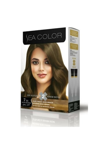 Sea Color Saç Boyası 7/11 Yoğun Küllü Kumral (526452716)