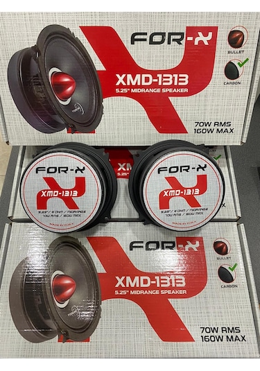 Forx Xmd-1313 13Cm Mıdrange 160W 70Rms İki Adet