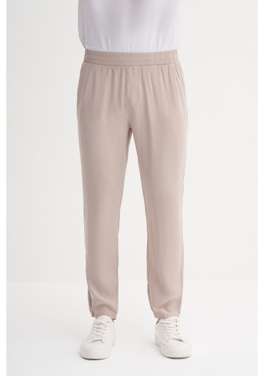 Cazador Tencel Erkek Pantolon Bej 00390