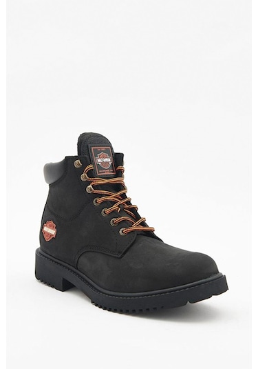 Harley Davidson 556 Mid Nubuk Erkek Bot 025m100225 Siyah