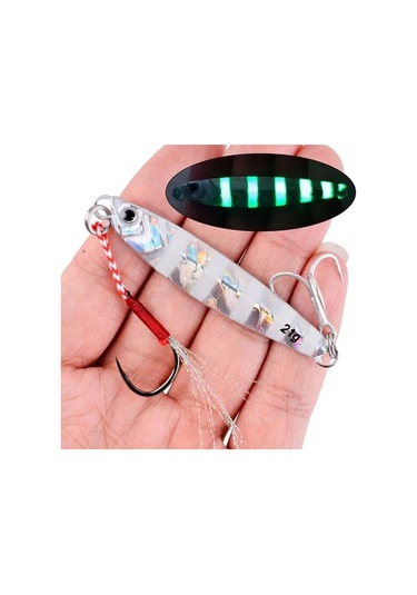 Tongxida Yavaş Batan Metal Dökum Jig Kaykik Seti 7g-40g Aorace Balıkçılık Yemi, 5 Adet/kutu, 20 Renk