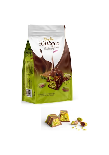 Beyoğlu Dubaco Mini Çıtır Kadayıflı Dubai Çikolatası 200 Gr.