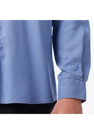 Nautica Erkek Mavi Classic Fit Gömlek Düz W57232t Mavi